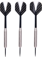 Longfield Darts Steeltip Dartspijl Set 23 grams Silver Black 3 pieces