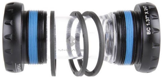 Staffa inferiore M-ondata 68 73 x 41 mm Nero trasparente
