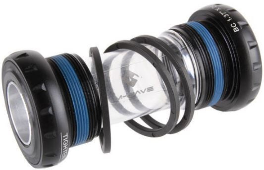 Staffa inferiore M-ondata 68 73 x 41 mm Nero trasparente