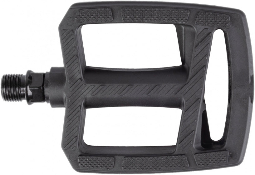 M-bølgeplatform pedaler steady flad 84 x 93 mm sort