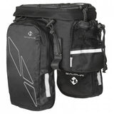 M-wave folding bag Amsterdam 16l black gray