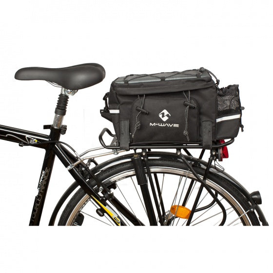 M-wave folding bag Amsterdam 16l black gray