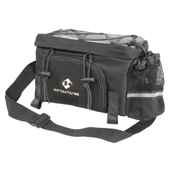 M-wave folding bag Amsterdam 16l black gray