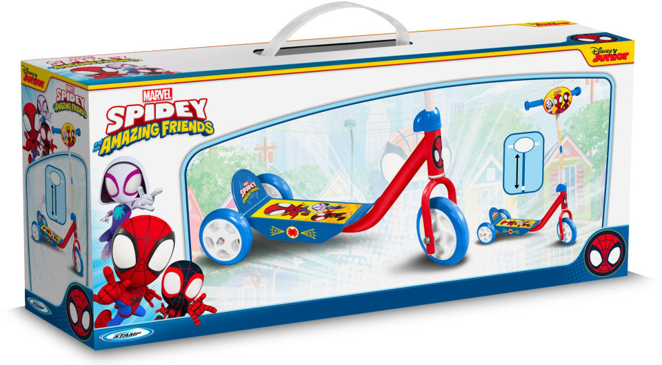 Marvel s 3-kolesnim Kinderstep Spidey Junior Red Blue