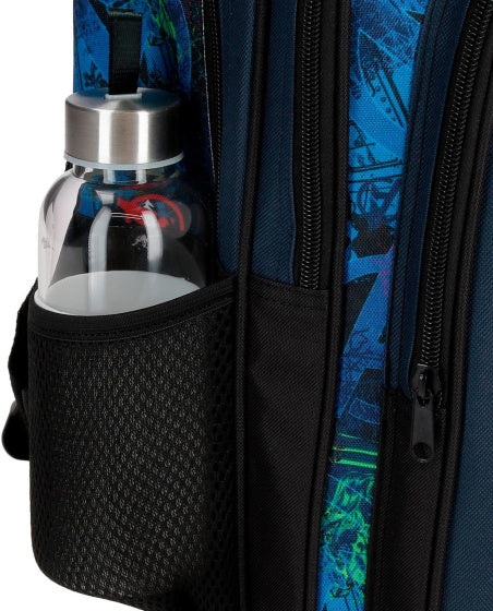 Marvel op der Warpath Rucksak Junior donkelblo