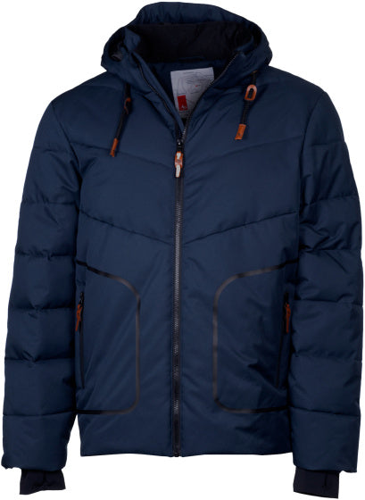 Maupiti Marck II gepolsterte Wintermantel Männer dunkelblau Größe 3xl