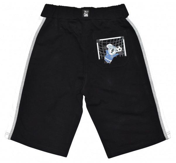 Max Buddies Short Catcher Boys Cotton Black Size 152