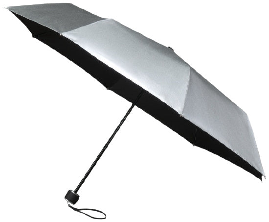 Minimax Folding Umbrella with Hand Opening Ø 100 cm Silver
