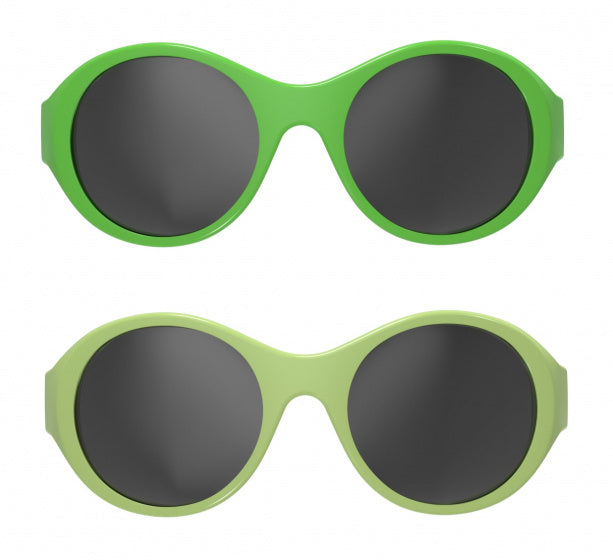 Mokki Click Change children's sunglasses 0-2 years green 2 pieces