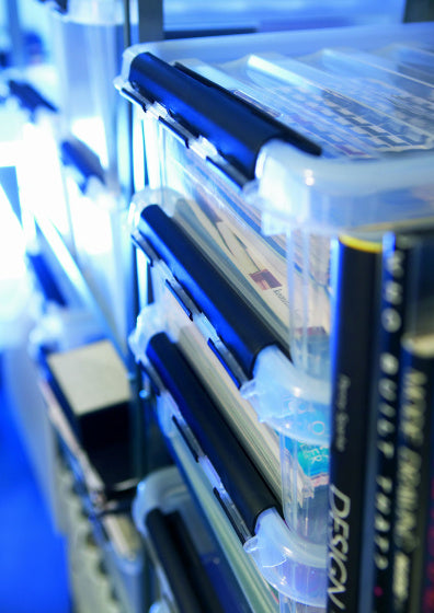 Orthex SmartStore Box de almacenamiento de 21 litros de polipropileno transparente