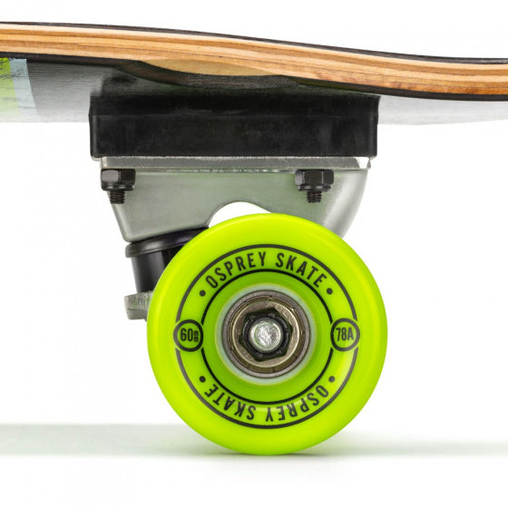 Osprey Skateboard Oversurn Cruiser 70 cm lesena aluminijasta črna