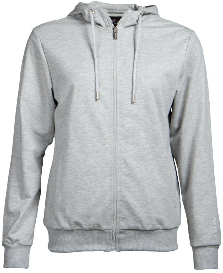 Giubbotto con cappuccio con cappuccio di sudore papillon Ladies grigio L