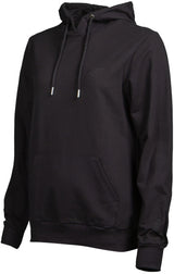 Papillon sved hoody bomuld damer sort størrelse m