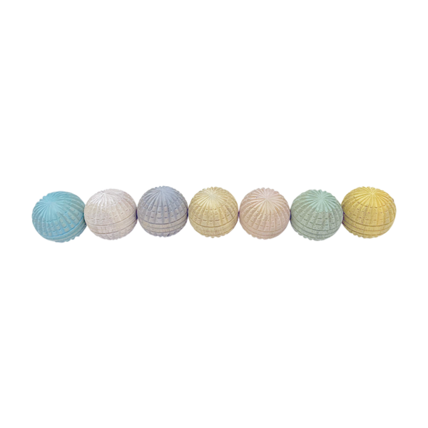 Papoose igrače papoose igrače mini pastelne kroglice 7pc