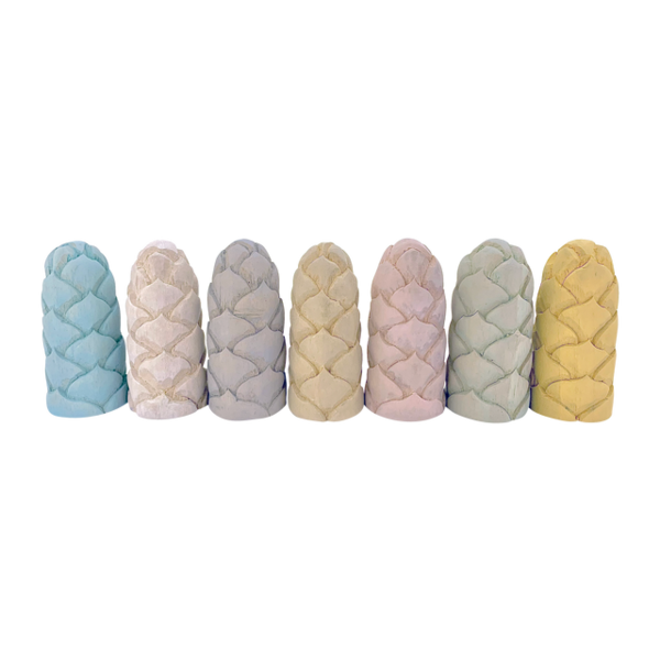 Papoose Spillsaachen Papoose Spillsaachen Mini Pastellbuds Knospe lr 7pc