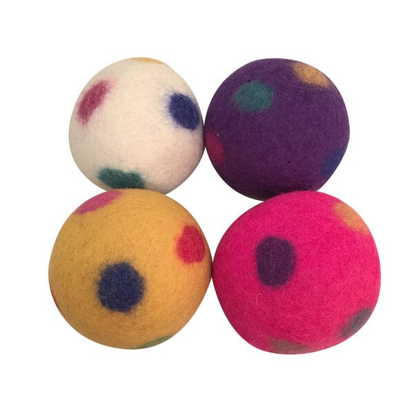 Papoose Toys Papoose Toys Polka Dot Bälle 10 cm 4