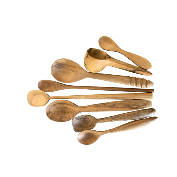 Papoose igrače papoose igrače žlico set 8pc