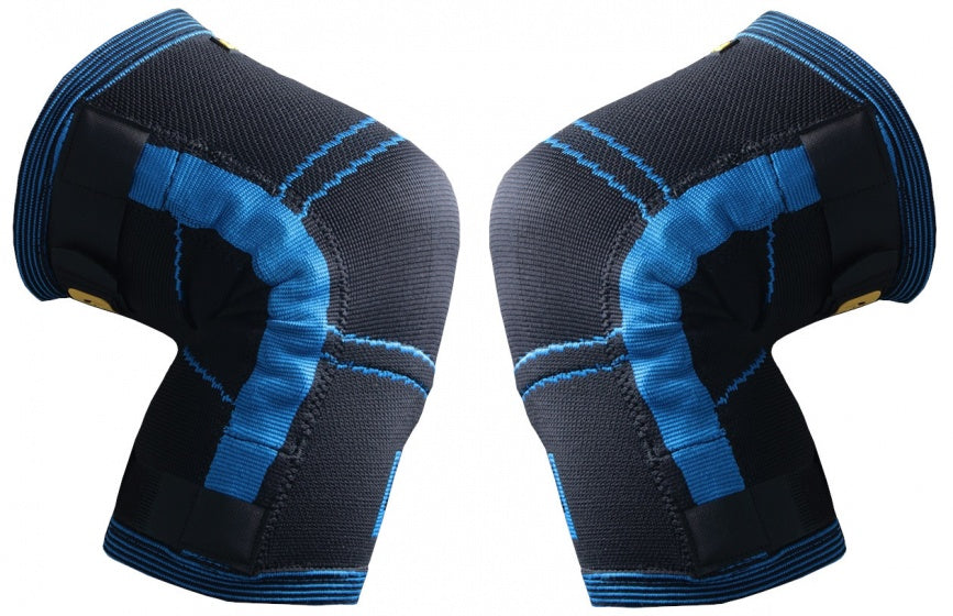 PFLEXX KNEE BANDAGE KOMPRESSION UNISEX BLÅ PER SET STØRRELSE XS