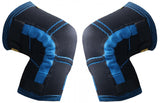 PFLEXX KNEE BANDAGE KOMPRESSION UNISEX BLÅ PER SET STØRRELSE XS