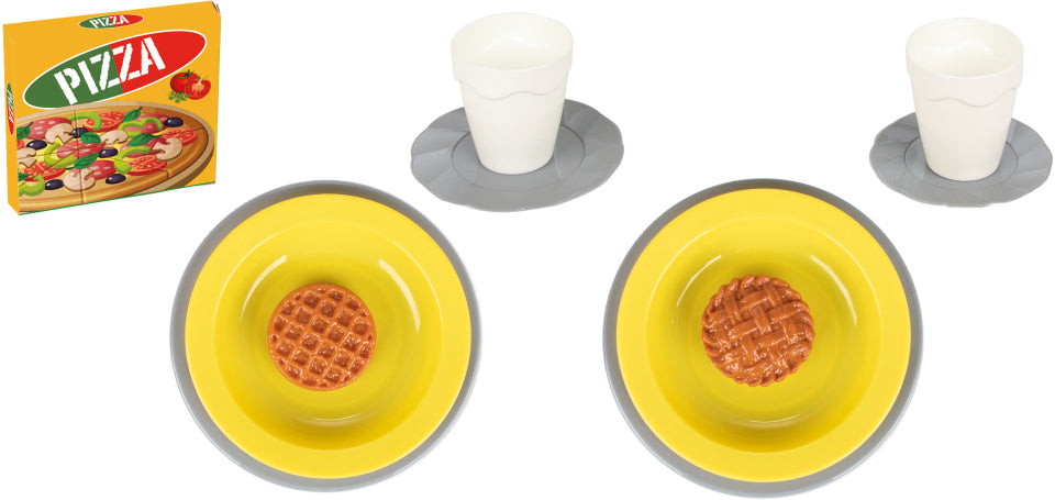 Pilsan-Spielzeug Pizzaset Oranje 35-Stück