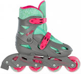 Playlife Inline Skates Rubter Hardboot 82a Grey Gréisst 27-30