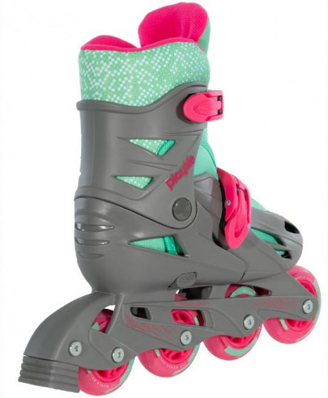 Playlife Inline Skates Rubter Hardboot 82a Grey Gréisst 27-30