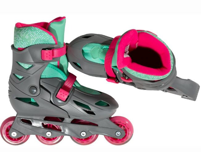 Playlife Inline Skates Rubter Hardboot 82a Grey Gréisst 27-30