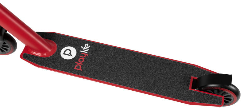 Playlife Stuntstep Kicker rot 82 cm Aluminium schwarz rot