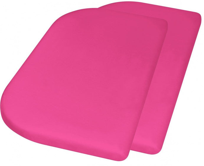 Playshoes fitted sheet junior 89 x 51 + 10 cm cotton pink 2 pieces