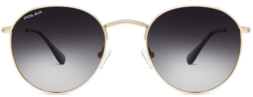 Polære solbriller Michigan Unisex Polarized Cat. 2 guld sort