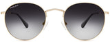 Polære solbriller Michigan Unisex Polarized Cat. 2 guld sort