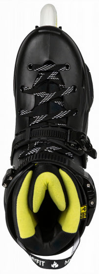 Powerslide in linea pattini imperiale uno 88a hardboot nero mt 43 44