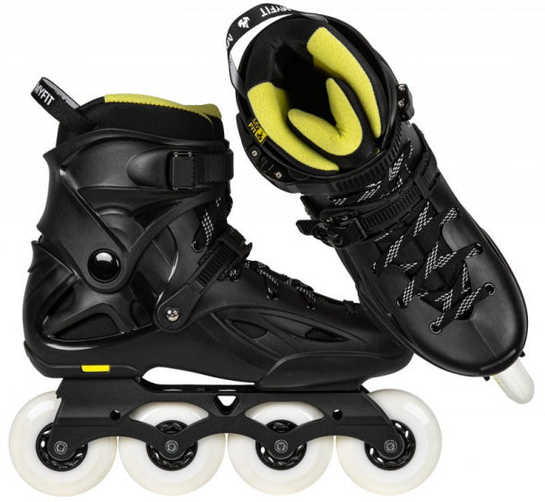Powerslide in linea pattini imperiale uno 88a hardboot nero mt 43 44
