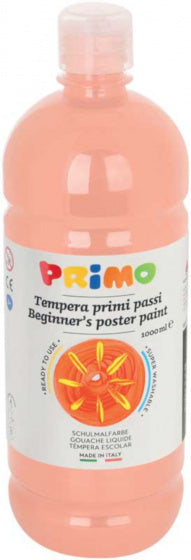 Primo Tempera plakkaatverf 1000 ml zalmroze