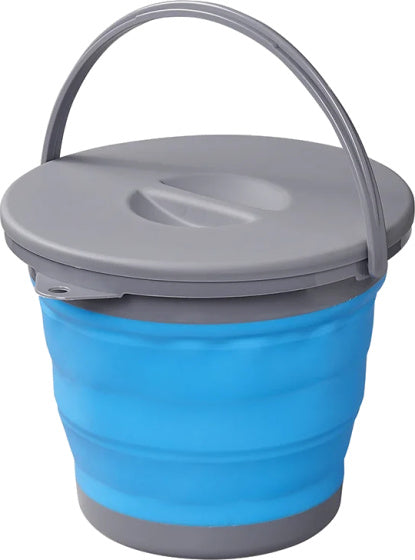 Proplus Waste Bin pliable 5 litres 20 x 25 cm Gris bleu