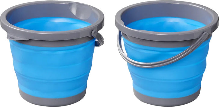 Proplus za koš za koš za odpadke 5 litrov 20 x 25 cm modra siva