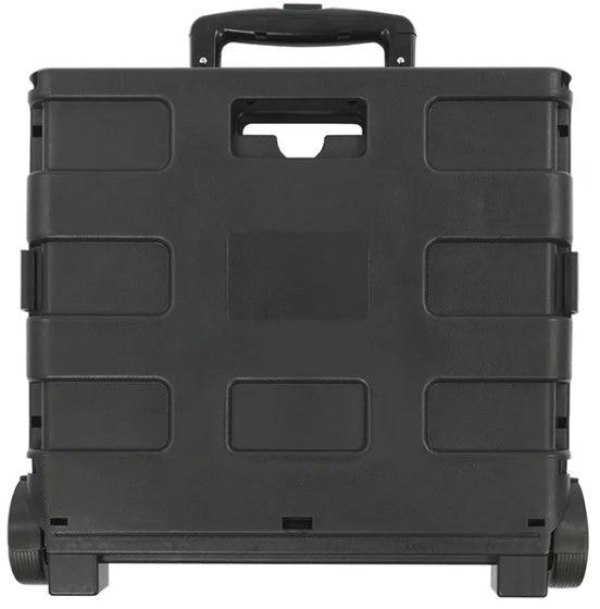 De Proplus Gankage Trolley mat Klappen cring 40 Liter 25 kg schwaarz