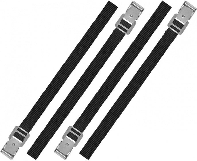 Proplus bindriards 18 x 400 mm poliéster negro 4 piezas