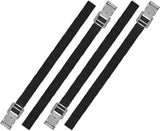 Proplus bindriards 18 x 400 mm poliéster negro 4 piezas