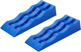 ProPlus ramps with 3 levels: 4.7 and 10 cm blue 2 pieces