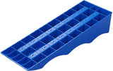 ProPlus ramps with 3 levels: 4.7 and 10 cm blue 2 pieces