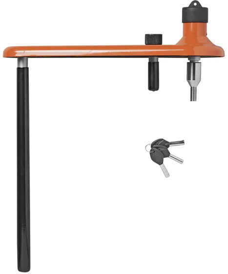 Fullstop Nemesis Plus Wheel Clamp SCM til autocamper Oranje