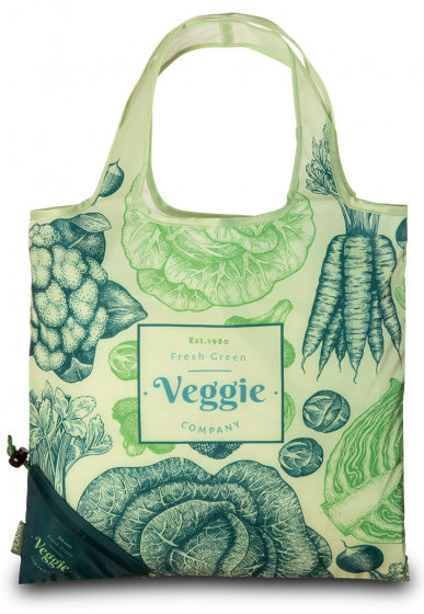 Punta Shopper Veggie Ladies 22 litres Polyester Green