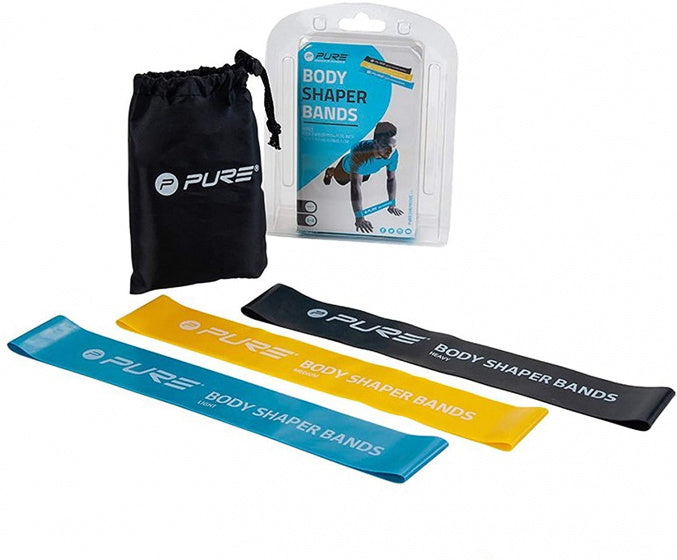 Pure2ImProve Resistance Bands Men 30 x 5 cm latex 3 stycken