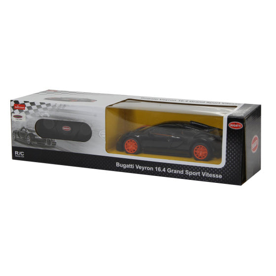 Rastar RC Bugatti Grand Sport Vitesse 27 MHz 1:24 Negro