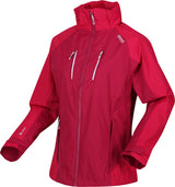 Regatta Caldale IV Rain giacca da pioggia signore di taglia rosa XS