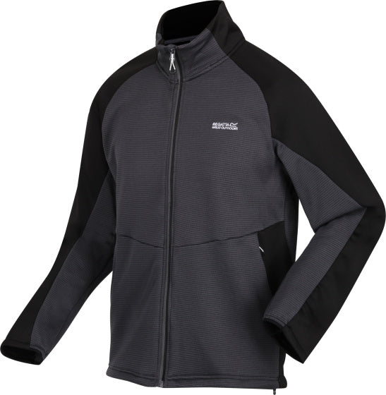 Regatta Deelton III Outdoorjack Männer donkel gro schwaarz Gréisst xl
