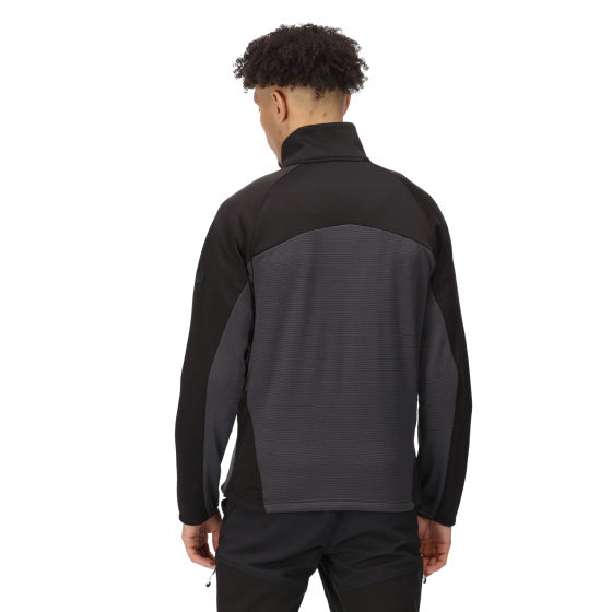 Regatta Deelton III Outdoorjack Männer donkel gro schwaarz Gréisst xl