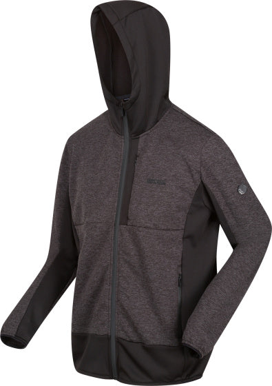 Regatta Bresdon Softshellcoat Men Black Grey Velikost xxl