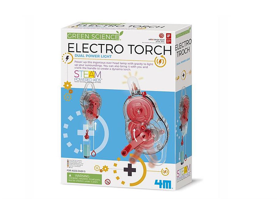 4M Kidzlabs Green Science Make your own flashlight